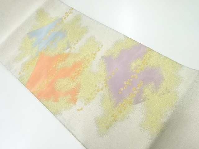 JAPANESE FUKURO OBI / WOVEN SHIKISHI PATTERN
